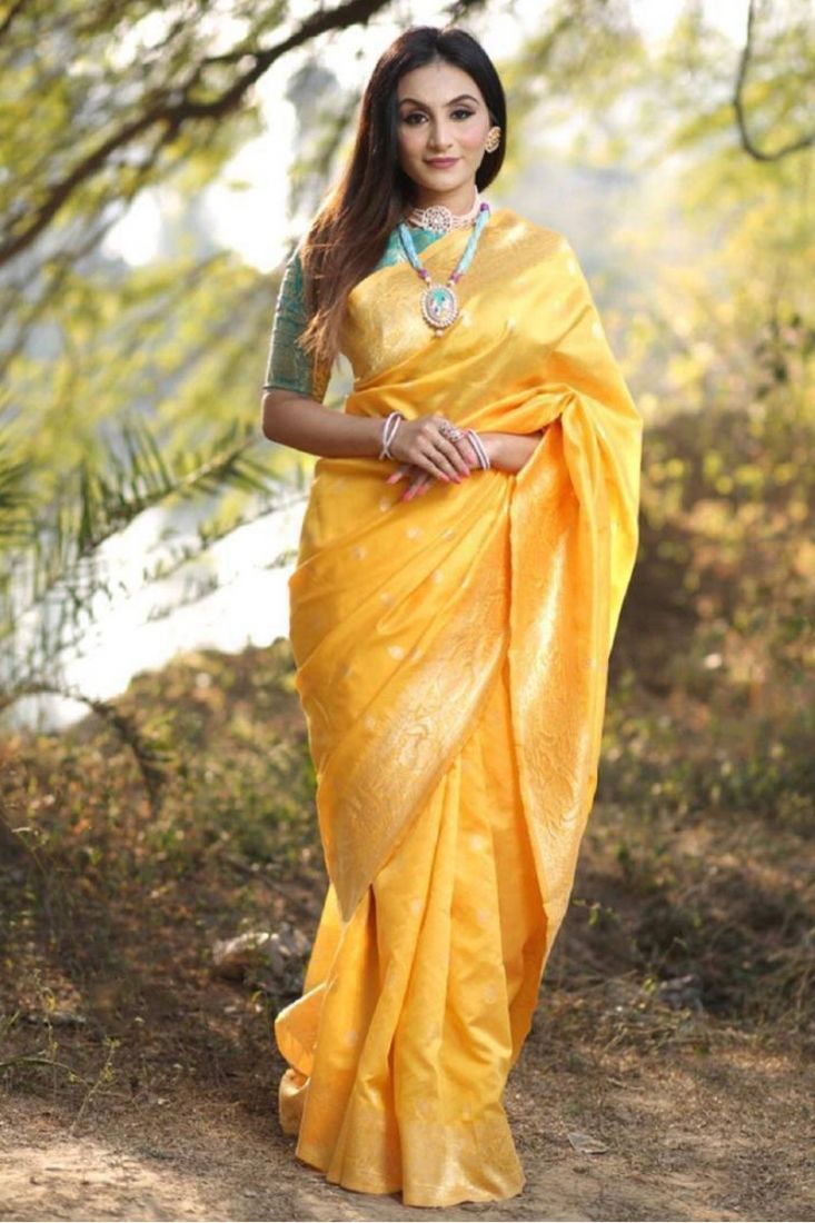 Haldi Saree - Buy Yellow Haldi Sarees Online At Best Prices – Koskii