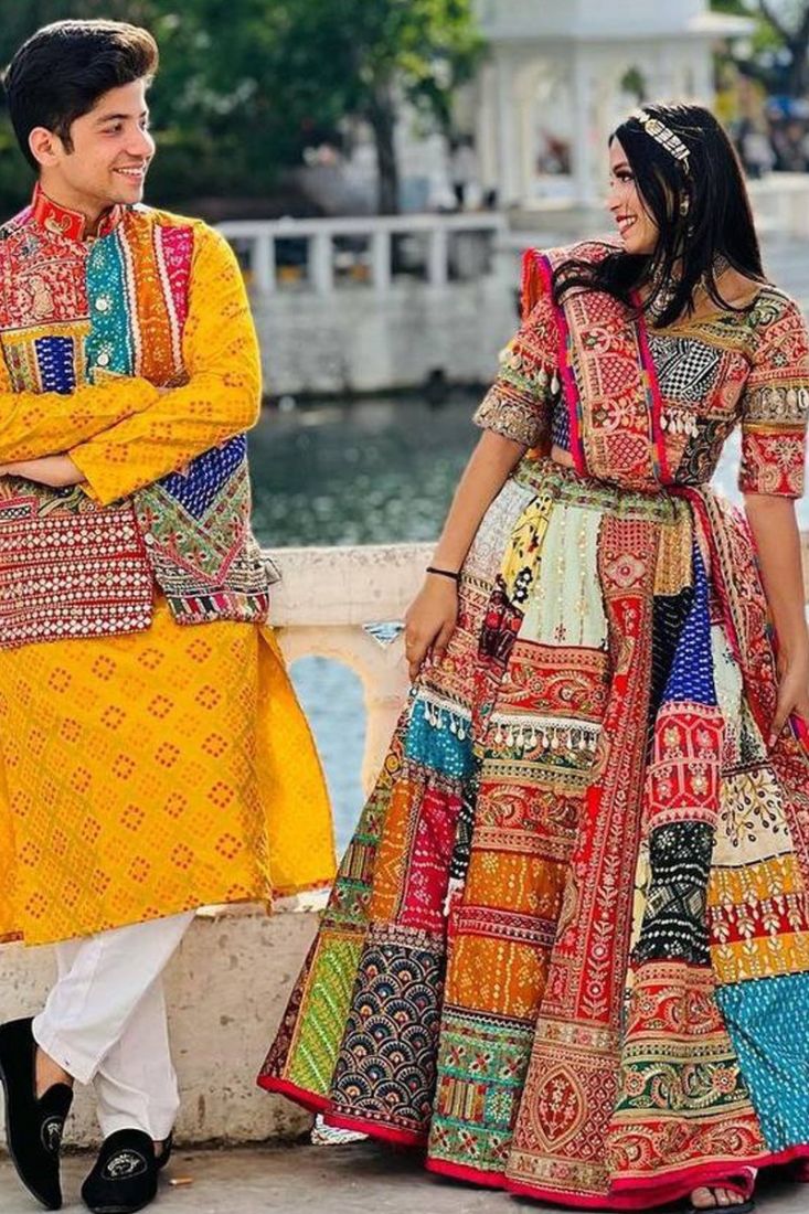Buy Banwery Navratri 2023 Couple Wear Navratri Readymade Collection.