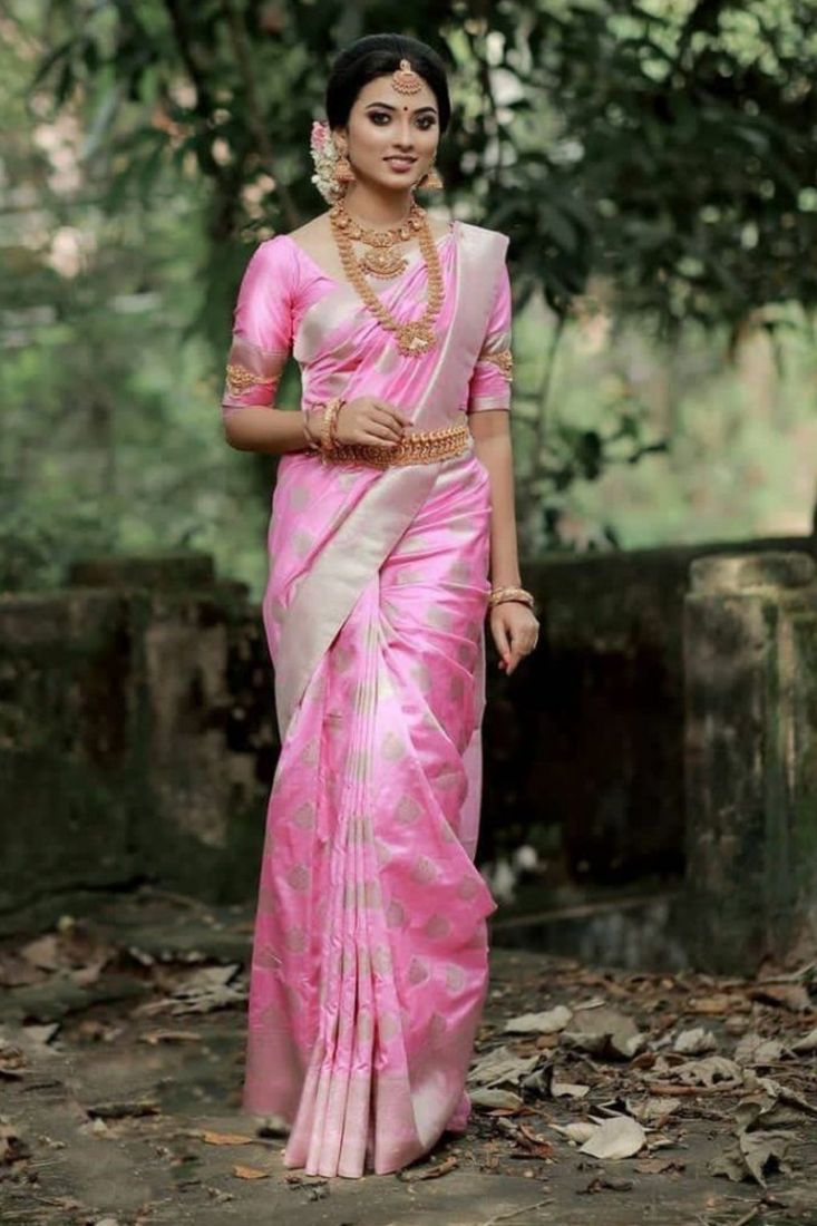 Young south Indian woman in traditional sari dress Stock Photo by  ©yuliang11 33097795